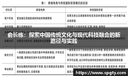 俞长栋：探索中国传统文化与现代科技融合的新路径与实践